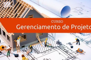 Capa do curso Gerenciamento de Projetos HCT com ícones de planejamento e sucesso