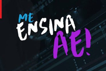 Capa do curso Audiovisual da Brainstorm Academy com elementos visuais de produção de vídeo e áudio.