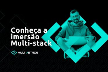 Capa Imersão MultiStack 3ª Edição Treinaweb com código em tela