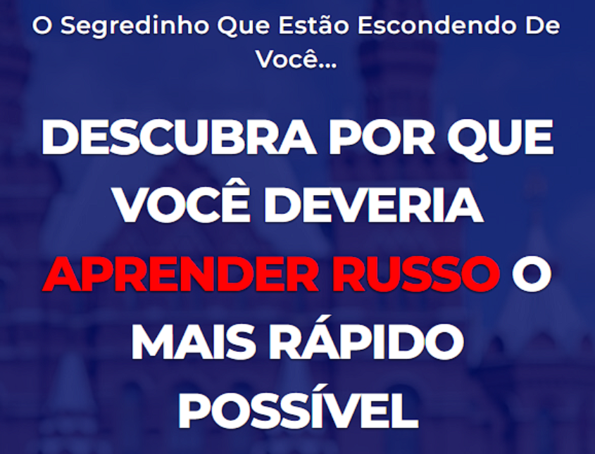 Curso Russo em 2 Horas Raiam Santos: Aprenda o idioma rapidamente com este guia completo.