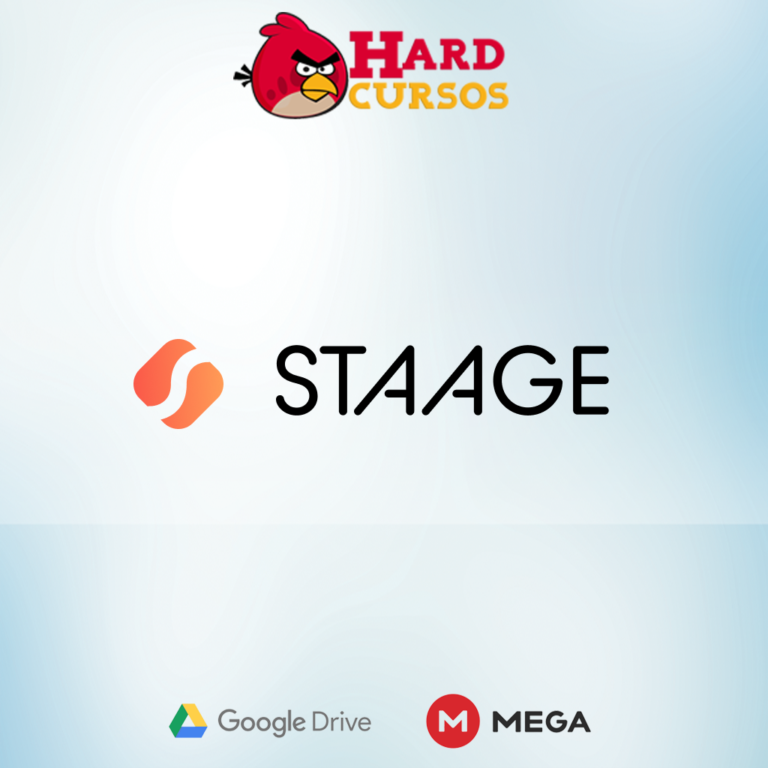 Capa do curso Staage Marketing Para Todo Mundo com logo e título chamativo.