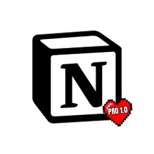 Capa do Curso Notion Pro 1.0 com ícone de produtividade e organização digital