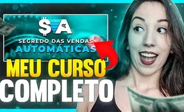 Segredo das Vendas Automáticas Gabi Cervantes - Curso Marketing Digital