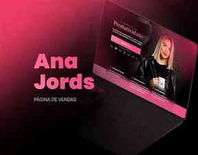 Capa do curso Fórmula da Produtividade Ana Jords com foco em gestão de tempo e resultados