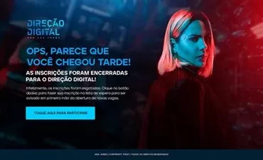 Curso Direção Digital Ana Jords: Capa do curso com ícones de lucro e sucesso online.