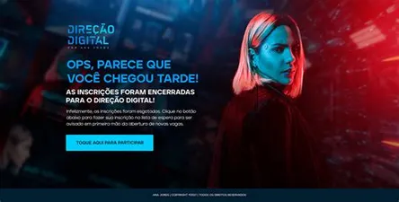 Curso Direção Digital Ana Jords: Capa do curso com ícones de lucro e sucesso online.