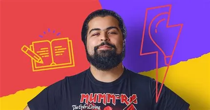 Luiz Henrique Ferreira ministrando curso sobre Storytelling para Marcas com foco em conversão e ROI