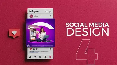Social Media Designer Pro: Criando artes para redes sociais com design profissional.