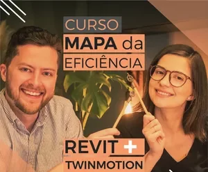 Curso Mapa da Eficiência Revit Twinmotion: Modelagem e Renderização de Interiores