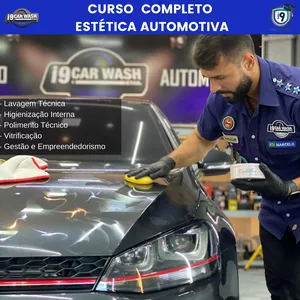 Curso Completo de Estética Automotiva Marcelo Calixto - Detalhamento e Polimento Profissional