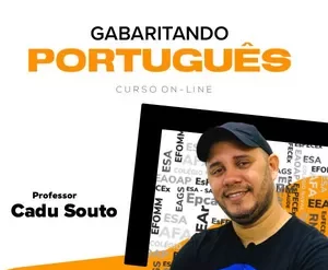 Capa do Curso Gabaritando Português Carlos Souto 2023