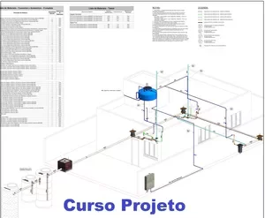 Curso Projeto Hidrossanitário Revit MEP por Willian Alves de Oliveira com cálculo de perda de carga via Dynamo
