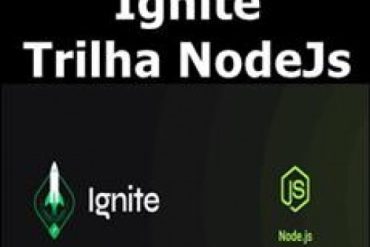 Capa do curso Ignite da Rocketseat com título e logo