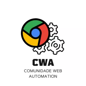 Capa do curso Comunidade Web Automation de Pedro Alexandre Pacheco com foco em desenvolvimento e automação web.