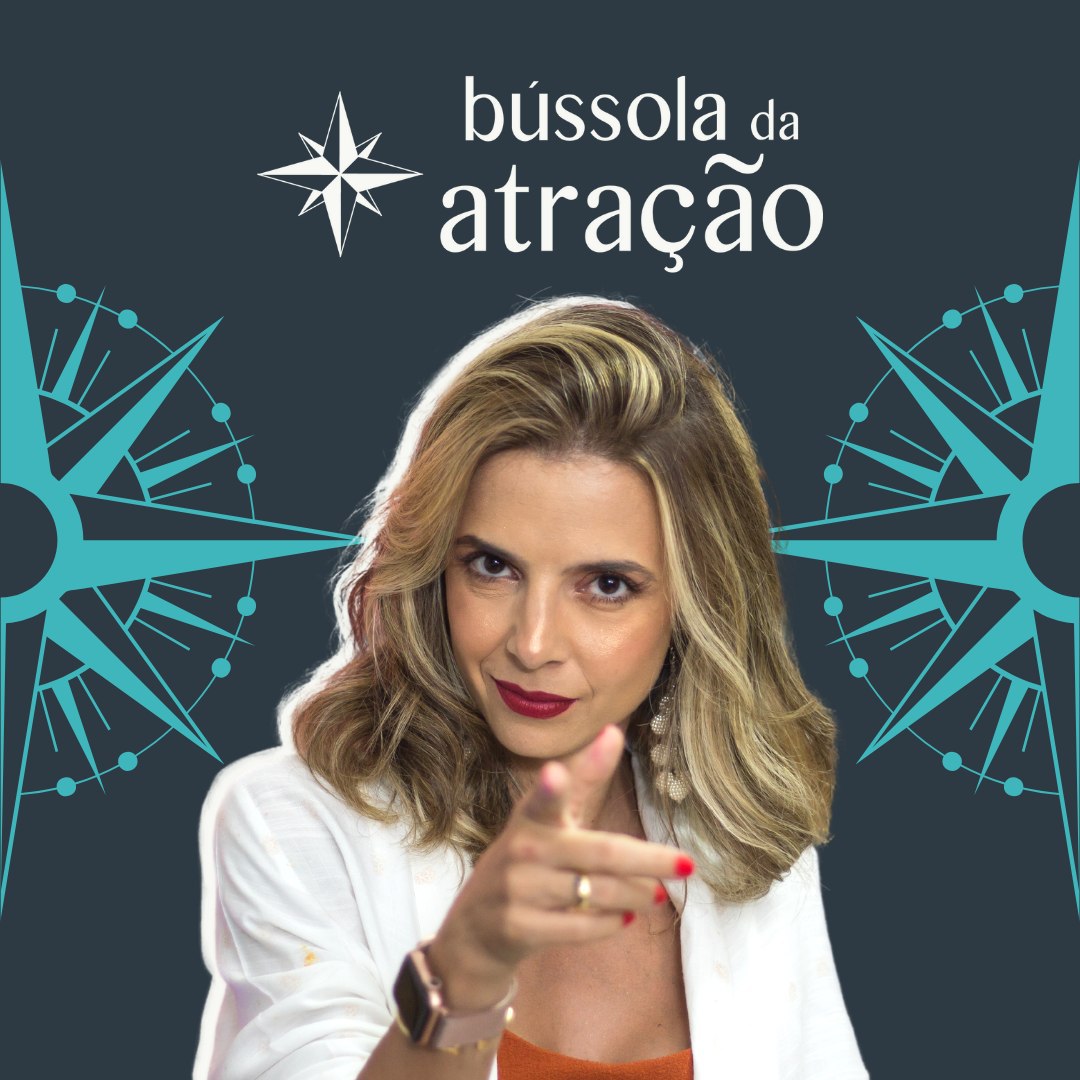 Capa do curso Bússola da Atração de Luiza Vono em formato digital