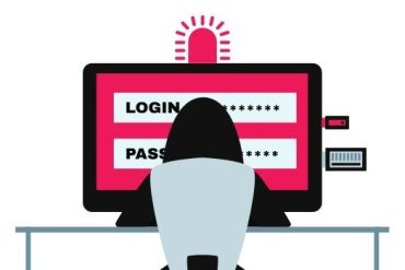 Ilustração conceitual de um ataque de reverse shell em um ambiente de rede, com código e fluxos de dados destacados