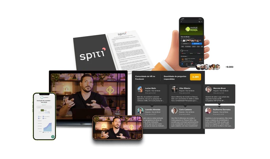 Capa do curso Viver de Renda 17.0 de Bruno Perini