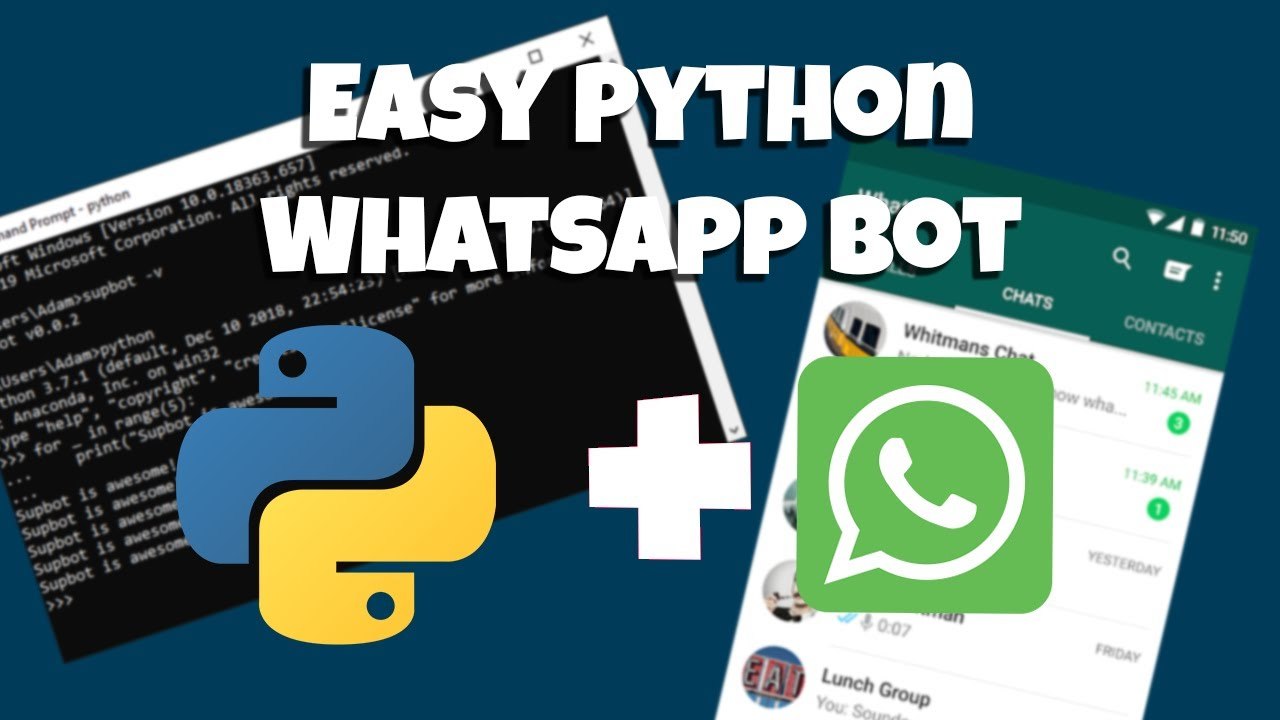 Screenshot do curso Python na Prática Programando um Bot do WhatsApp