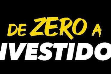 Capa do curso De Zero a Investidor com elementos gráficos de finanças e crescimento