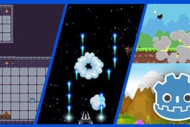 Desenvolvedor criando jogo 3D na Godot Engine com tela vibrante e código visível