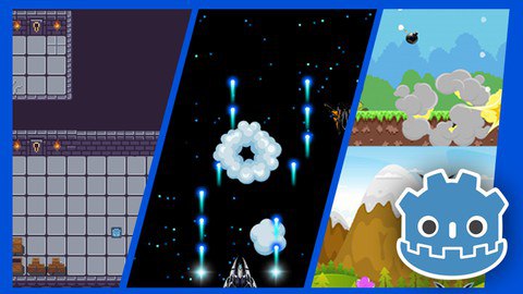 Desenvolvedor criando jogo 3D na Godot Engine com tela vibrante e código visível