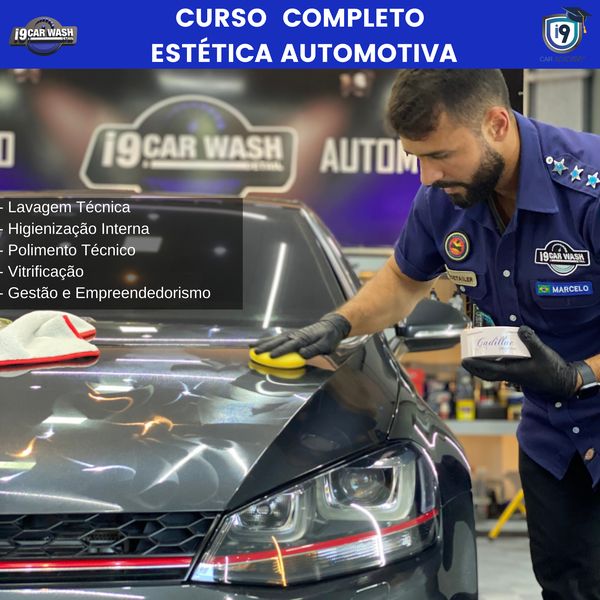 Curso Estética Automotiva Marcelo Calixto - Detalhamento Profissional