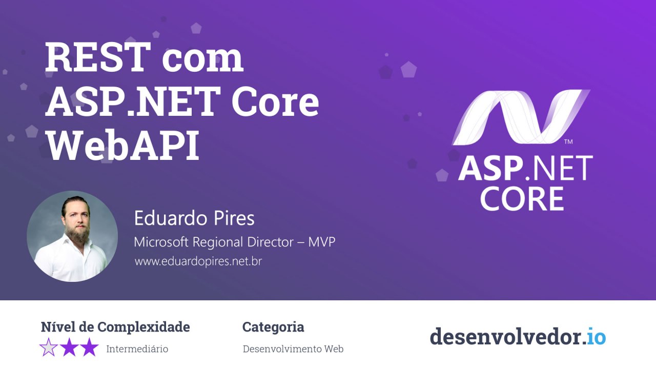 Desenvolvedor programando API RESTful com ASP.NET Core WebAPI em laptop moderno