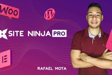 Capa do curso SITE NINJA PRO de Rafael Mota em alta resolução, mostrando detalhes de SEO técnico e copywriting.