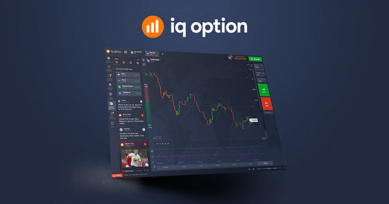 Desenvolvedor programando robô para opções binárias em Python na plataforma IQ Option