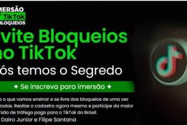 Imagem do curso Imersão TikTok Ads Sem Bloqueio por Felipe Santana e Dairo Jr
