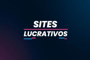 Capa do curso Sites Lucrativos com foco em criação e venda de sites para faturamento.