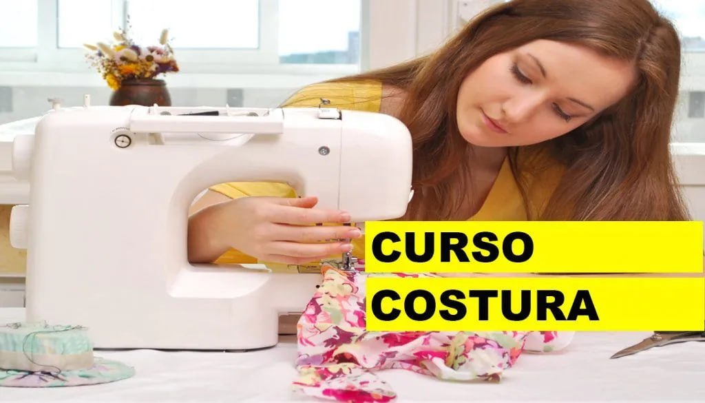 Curso de Costura à Máquina com Anna Paula Ramalho: aprenda a costurar e crie peças incríveis.