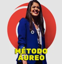 Capa do curso Método Áureo 2022 por Bárbara Bruna, com elementos gráficos de sucesso e marketing digital.