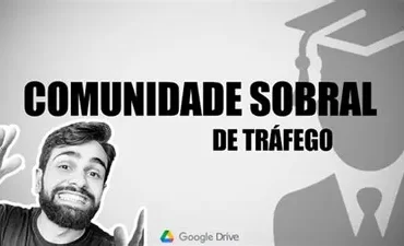 Tela de download da Comunidade Pedro Sobral com ícones de arquivo e gráficos de performance