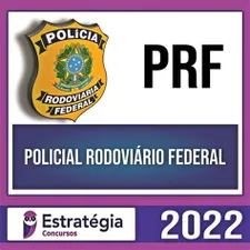 Capa do curso PRF Estratégia Concursos 2022 com pacote de estudos completo para download