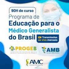 Capa do curso PROGEB - Programa de Educação para o Médico Generalista do Brasil em alta resolução
