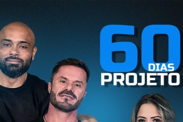 Renato Cariani demonstrando exercício de musculação intensa com foco em ganho muscular e força no Projeto 60 Dias