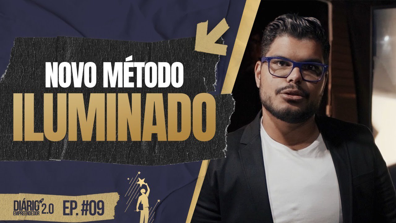 Curso Iluminado 2: Banner promocional com título "Domine o Tráfego Pago e Gere Renda Extra"