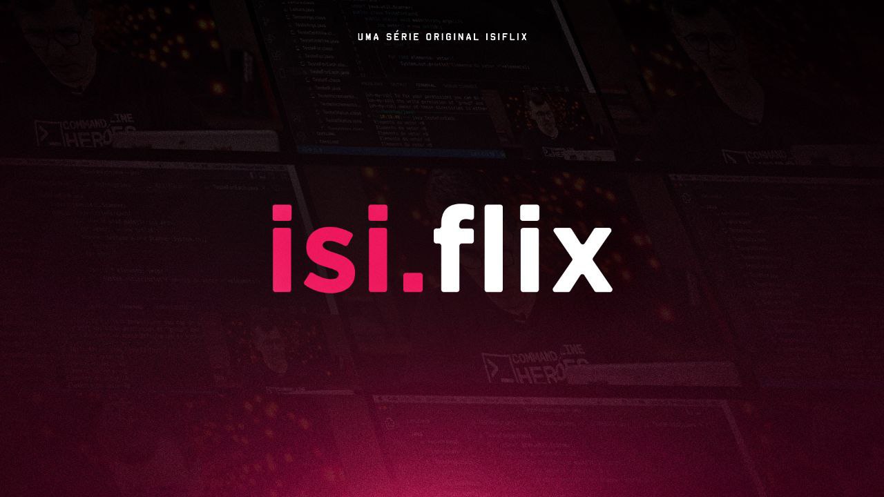 Capa digital do curso IsiFlix 2023 do Professor Isidro com detalhes do conteúdo em alta definição.