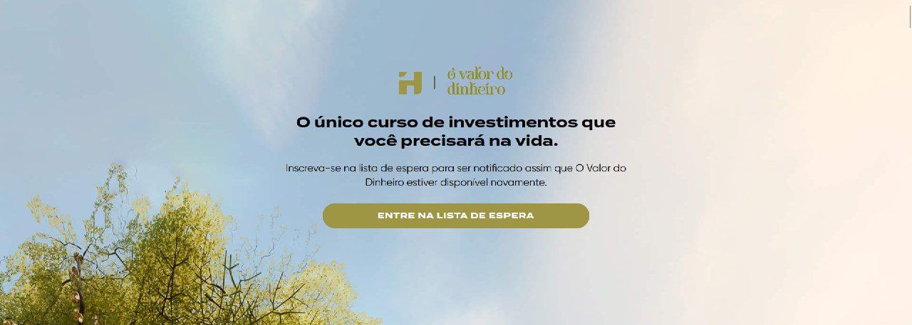Capa do Curso Investidor Completo de Ícaro de Carvalho com gráfico de investimento e ícone de dinheiro.